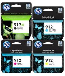 Set cartuse HP 912XL Negru, HP 912 Color Cartus / toner Preturi