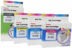 Propart Set 4 cartuse compatibile Brother LC-22UBK Multicolor