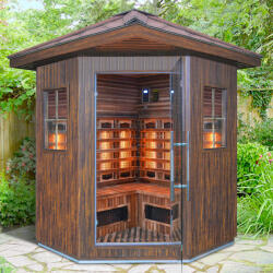 Delux Garden-4 kültéri infraszauna - eszauna