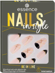 Nails in Style, unghii false BE IN LINE 12, Essence