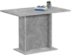 FMD Masă de bucătărie, gri beton, 110 cm (428697) - comfy