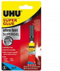 UHU Pillanatragasztó UHU Super Glue Jumbo 3 gr (1100040360) - robbitairodaszer