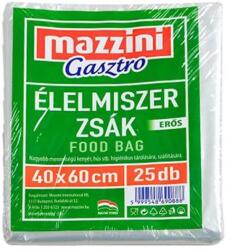 MAZZINI Élelmiszerzsák MAZZINI Gastro erős 40x60cm 25 db/csomag (105570) - robbitairodaszer
