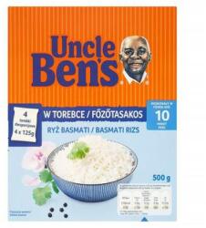 Uncle Ben's Főzőtasakos rizs UNCLE BEN`S basmati 4x125g (432107) - robbitairodaszer