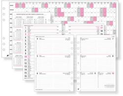 SATURNUS Gyűrűs kalendárium betét SATURNUS L311/F heti fehér lapos 2024 (24SL311-FEH) - robbitairodaszer