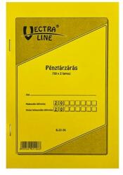 Vectra-line Nyomtatvány pénztárzárás VECTRA-LINE A/5 50x2 lapos - robbitairodaszer