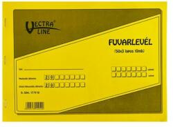 Vectra-line Nyomtatvány fuvarlevél VECTRA-LINE 50x3 vegykezelt - robbitairodaszer