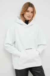 Calvin Klein felső fehér, női, sima, kapucnis - fehér XS - answear - 26 990 Ft
