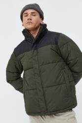 Solid rövid kabát férfi, zöld, téli - zöld XL