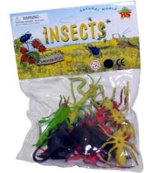 HANG SHUN Műanyag rovarok csomagban (HB9601/12)