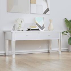 vidaXL Măsuță de cafea cu oglindă 106x45x45 cm lemn compozit și sticlă (348528) Masa de cafea