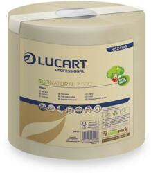 LUCART Kéztörlő, tekercses, 2 rétegű, LUCART, "ECONATURAL 2.500", havanna barna (UBC54)