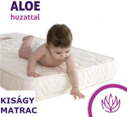 Sleepy-Kids 8 cm magas hypoallergén kiságy matrac Aloe vera huzattal (MATSLPKID-8-ALOE-60x120)
