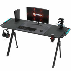 Gamset Gamer asztal LED világítással karbonszálas bevonat 156cm GAMSET FALCON 1.4 (ECGS8111)