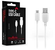 MaxLife TF-0019 5V/2A 3m USB-Type-C fehér adat- és töltőkábel (TF-0019) - bestbyte