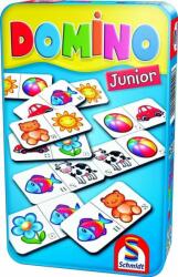 Schmidt Spiele - Domino Junior társasjáték fémdobozban (51240) - puzzle