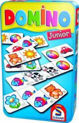 Schmidt Spiele - Domino Junior társasjáték fémdobozban - puzzle