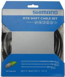 Shimano MTB váltóbowden készlet, Optislick, fekete