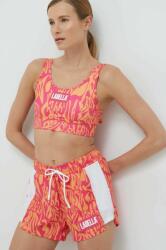 Labellamafia top și pantaloni scurți de antrenament Psycle Waves femei, culoarea roz 9BYY-DKD021_42X