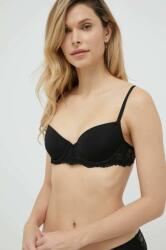 United Colors of Benetton sutien culoarea negru, dantela, neted 9BYY-BID1DI_99X