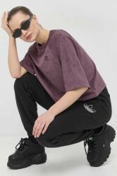 adidas Originals pantaloni de trening femei, culoarea negru, neted 9BYY-SPD0YF_99X