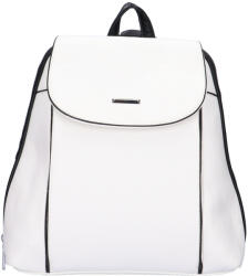 Silvia Rosa SR8024 fehér-fekete női hátizsák (SR8024-white)