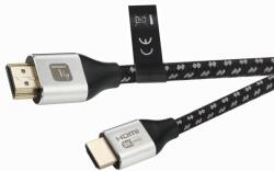 TECHLY HDMI 2.1 kábel, 8K 48Gbps, 2 méter, fekete (ICOC HDMI21-8-020T)