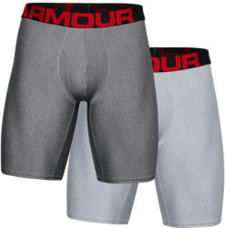 Under Armour Boxeri sport bărbați "Under Armour Men's UA Tech 9in Boxerjock 2-Pack - mod gray light heather/jet gray