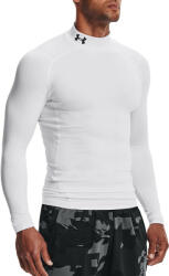 Under Armour Tricou cu maneca lunga Under UA CG Armour Comp Mock - Alb - S