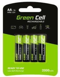 Green Cell Baterie Green Cell 4x AA HR6 2000mAh (GR02)