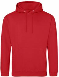 Just Hoods Hanorac unisex College - Roșu aprins | 5XL (JH001-1000326606)