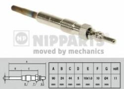 NIPPARTS Bujie incandescenta SUZUKI GRAND VITARA II (JT) (2005 - 2016) NIPPARTS J5715014