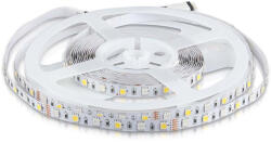 V-TAC Banda LED SMD 5050 , 8W/ML, 60 LED/metru, RGB+Alb Rece, IP20 (9257-B)