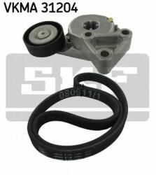 SKF Set curea transmisie cu caneluri VW TRANSPORTER V platou / sasiu (7JD, 7JE, 7JL, 7JY, 7JZ, 7FD) (2003 - 2016) SKF VKMA 31204