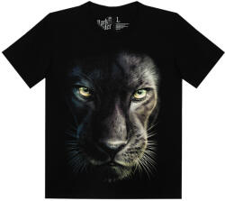  Fekete párduc - Férfi / Unisex Pamut Póló -4XL