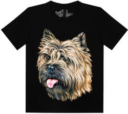  Yorkshire terrier kutyás - Gyerek Pamut Póló -L