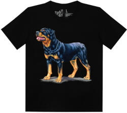  Rottweiler l. kutyás - Férfi / Unisex Pamut Póló -2XL