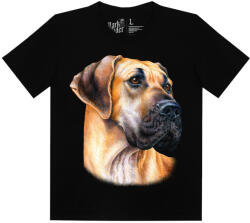 Mastiff kutyás - Férfi / Unisex Pamut Póló -2XL