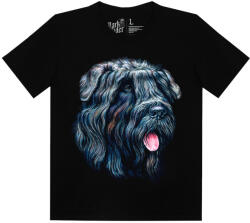  Bouvier kutyás - Férfi / Unisex Pamut Póló -L