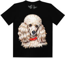  Uszkár kutyás - Férfi / Unisex Pamut Póló -S