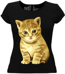  Kiscica -cicás - Női Pamut Póló -M