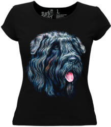  Bouvier kutyás - Női Pamut Póló -2XL