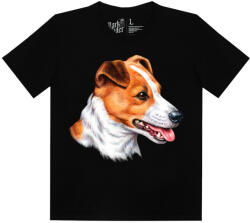  Foxterrier kutyás - Gyerek Pamut Póló -2XL