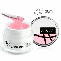 Venalisa Jelly műköröm építő zselé /Builder Gel - A18 Fog Pink 30ml (a1830)