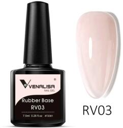 Venalisa Rubber ecsetes base/ Műköröm építő zselé RV03 (_RV03)