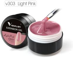 Venalisa építő zselé (hosszabbító zselé) Light pink V303 15ml (v303)