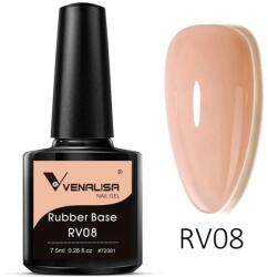 Venalisa Rubber ecsetes base/ Műköröm építő zselé RV08 (_RV08)