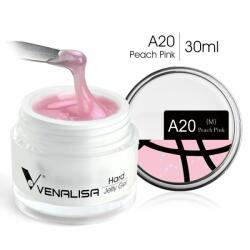 Venalisa Jelly műköröm építő zselé /Builder Gel - A20 Peach Pink 30ml (a2030)