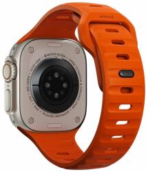 NOMAD Curea rezistenta la apa NOMAD Sport Strap compatibila cu Apple Watch 4/5/6/7/8/SE/Ultra 42/44/45/49mm, M/L, Portocaliu (NM00736685)