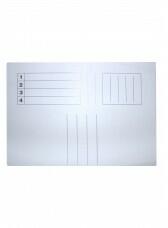 EVOffice Dosar simplu carton alb , 230 gr/mp
